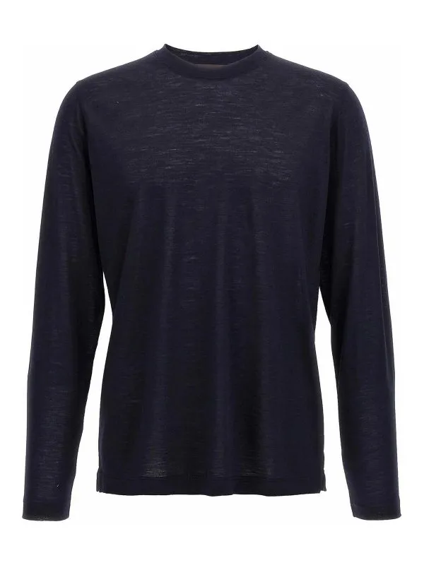 Zanone T-Shirt - Bleu - Bleu - Homme | 815234ZM232Z0542