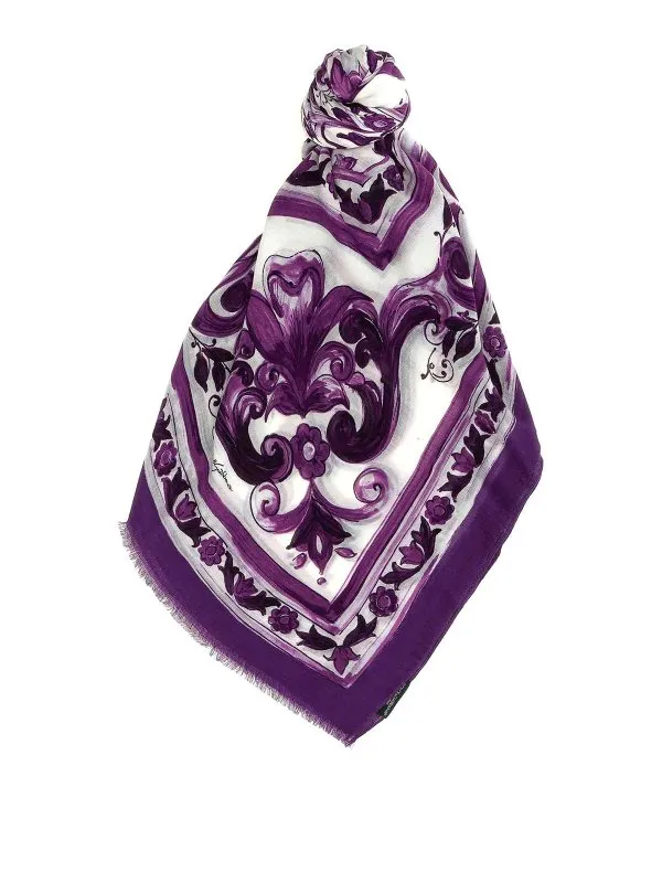 Dolce & Gabbana Étole - Violet - Violet - Femme | FS184AGDC6XHP3ON