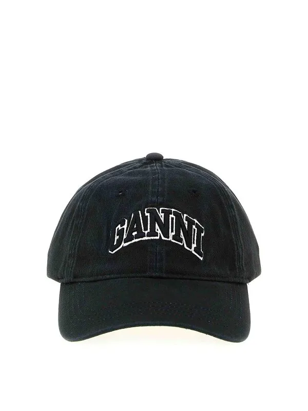 Ganni Chapeau - Noir - Noir - Femme | A6900099 | thebs.com