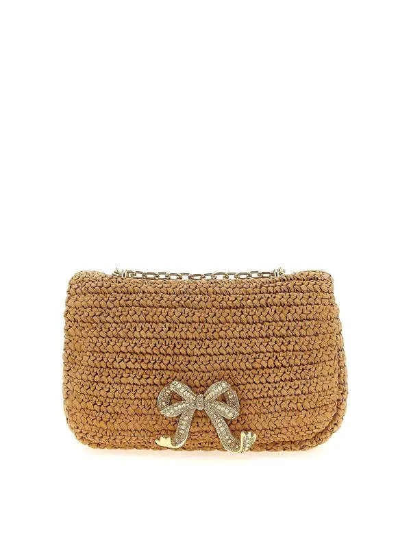 Self Portrait Sac Porté Épaule - Beige - Beige | PF25310BRBROWN