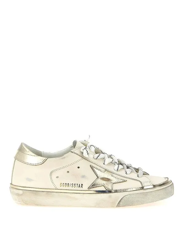 Golden Goose Baskets - Blanc - Blanc - Femme | GWF00101F00755810698