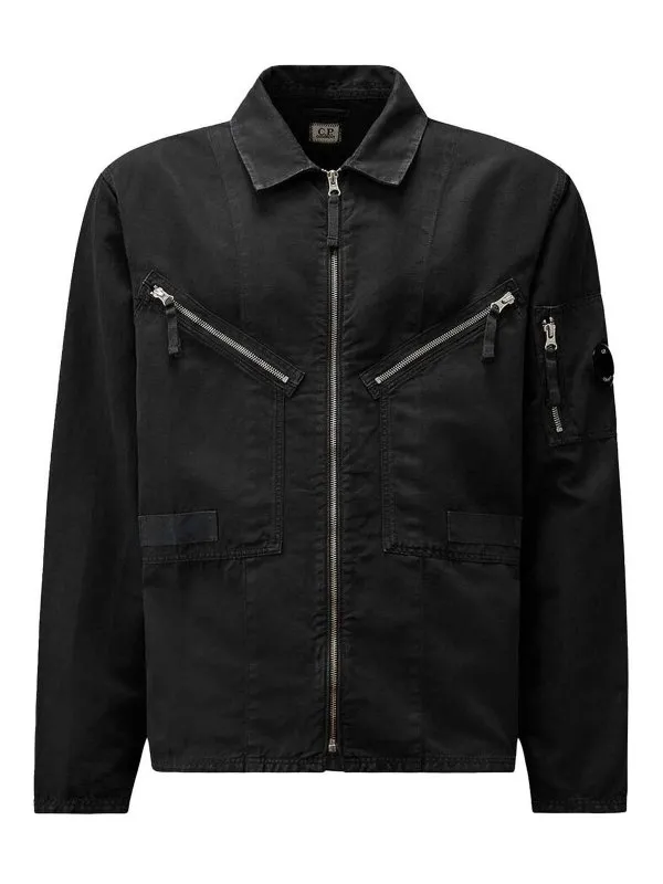 C.P. Company Chemise - Noir - Noir - Homme | 18CMOS103A006273G999