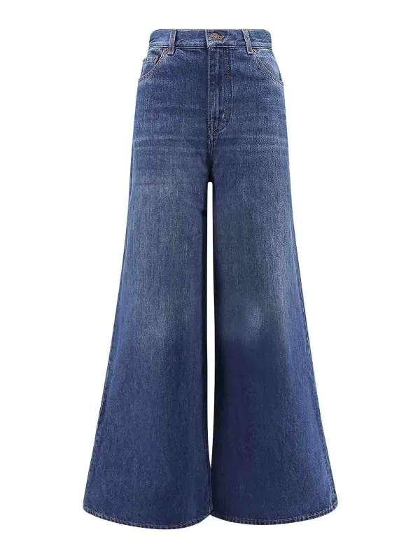 Chloe' Jean Bootcut - Bleu - Bleu - Femme | CH24ADP12150402
