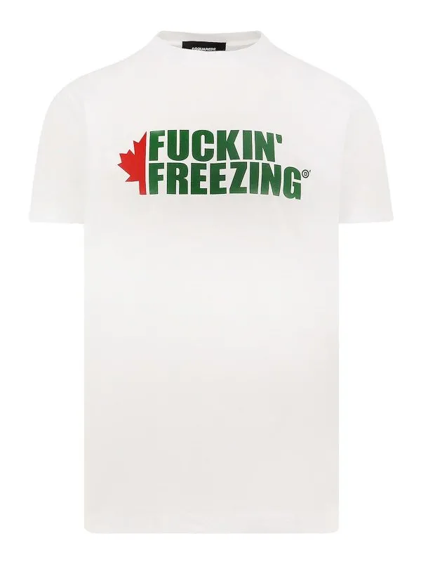 Dsquared2 T-Shirt - Blanc - Blanc - Homme | S74GD1450D20020100