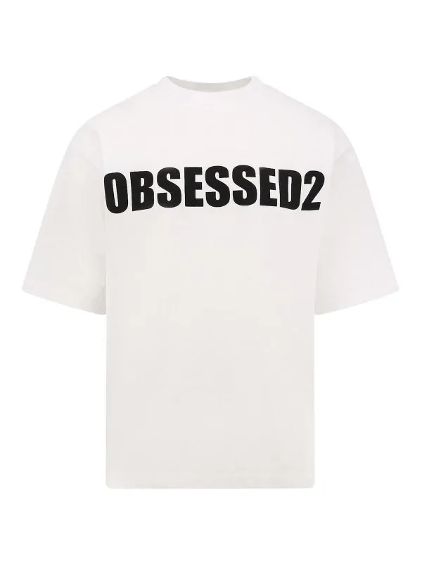 Dsquared2 T-Shirt - Noir - Blanc - Homme | S74GD1478D20033100