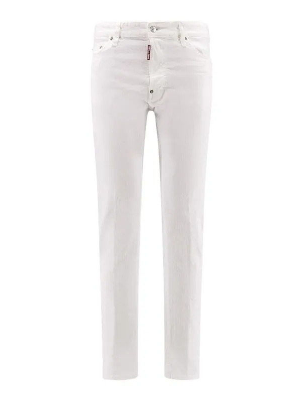Dsquared2 Jean Bootcut - Blanc - Blanc - Homme | S74LB1742S39781100