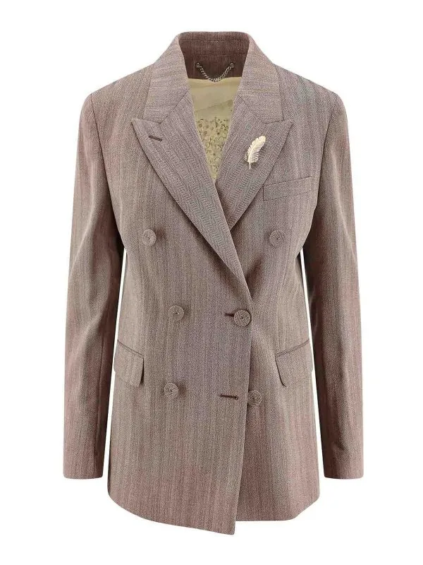 Golden Goose Blazer - Marron - Marron | GWP00829P00209040190