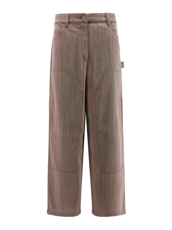 Golden Goose Pantalons Décontractés - Marron | GWP02462P00209040190
