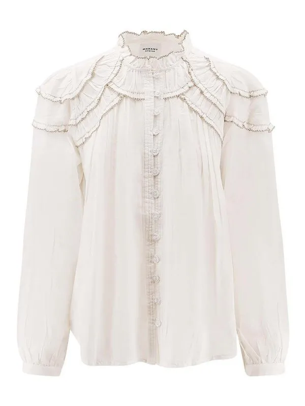 Isabel Marant Etoile Chemise - Blanc - Blanc | HT0681FBB3J04E20WH