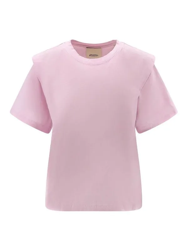 Isabel Marant Etoile T-Shirt - Rose Clair | TS0041FAA1N41I02FP