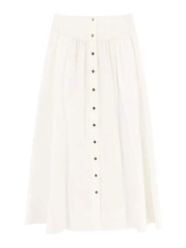 Tory Burch Mini Jupe - Blanc - Blanc - Femme | 161691100