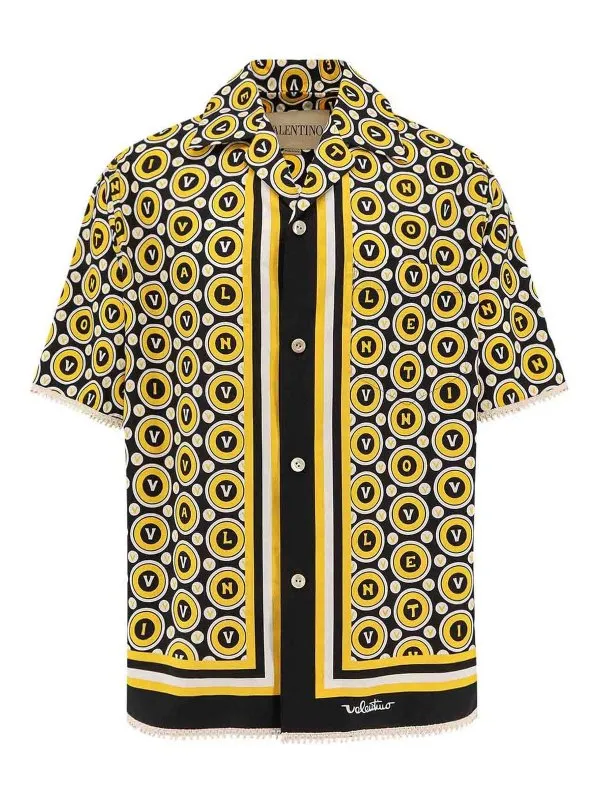 Valentino Chemise - Noir - Noir - Homme | 7V3AA111AYQCLP