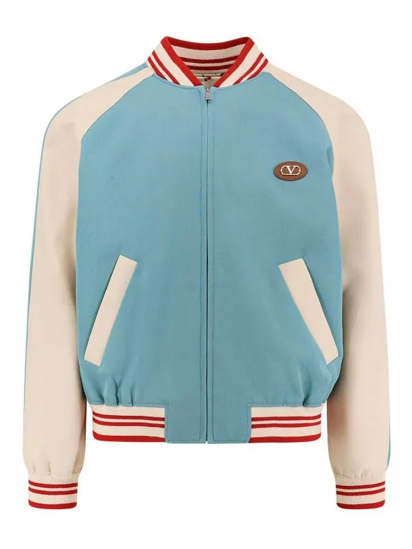 Valentino Bomber - Bleu - Bleu - Homme | 7V3CIP634K8DYA