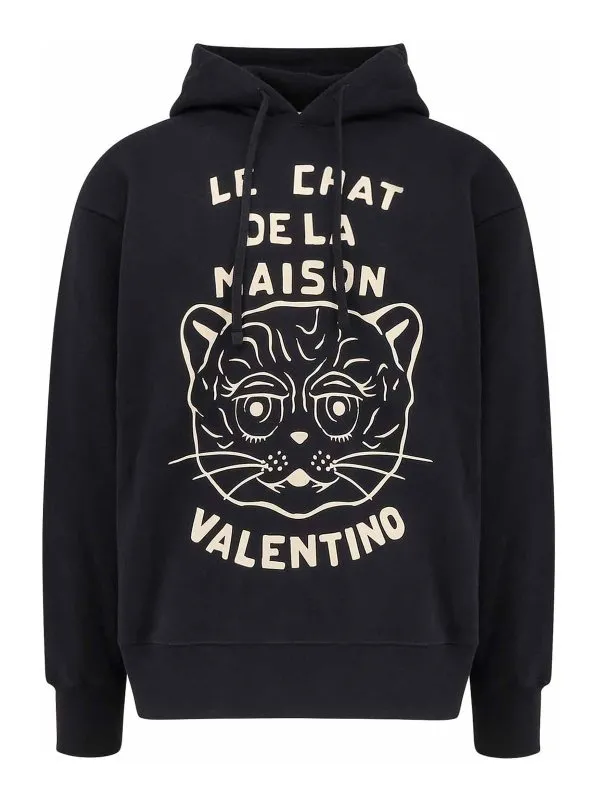 Valentino Sweat-Shirts - Noir - Noir - Homme | 7V3MF28NB339RA