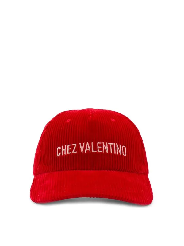 Valentino Garavani Chapeau - Rouge - Rouge - Homme | 7Y2HDA41TQJRHM