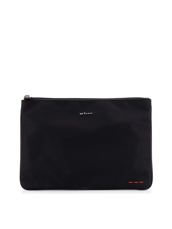 Kiton Pochette - Noir - Noir - Homme | UBA0059N0127001NERO