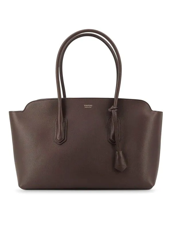 Tom Ford Sac Bandoulière - Marron - Marron | L1890LCL490G1B051