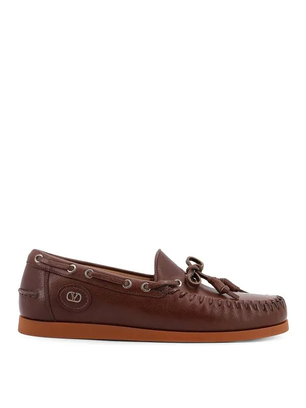 Valentino Garavani Mocassins - Marron - Marron | 7Y2S0K85PNJZWX