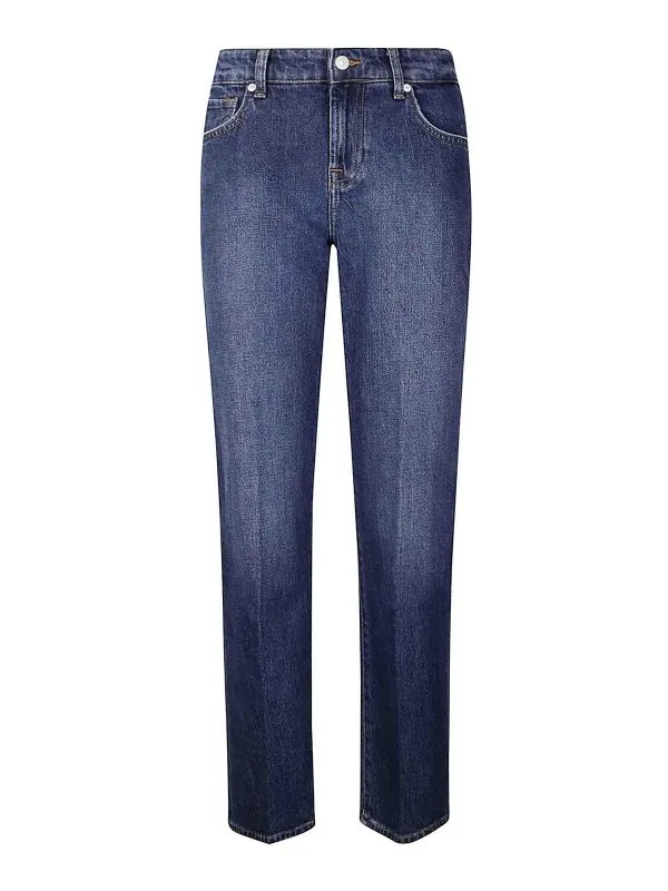 7 For All Mankind Jean Bootcut - Bleu - Bleu | 7UC90C10U71BM