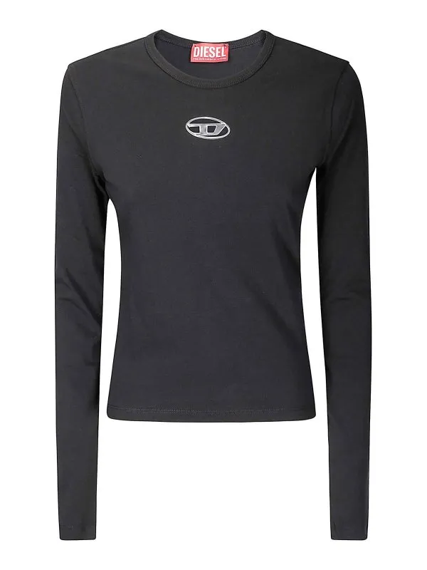 Diesel T-Shirt - Noir - Noir - Femme | A194380CLBR9XX