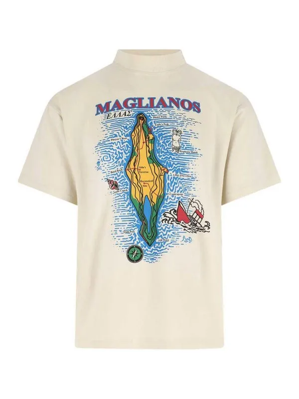 Magliano T-Shirt - Blanc - Blanc - Homme | R58012521LM2110