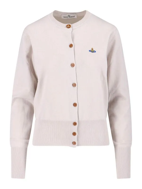 Vivienne Westwood Cardigan - Blanc - Blanc | 1803002PY001VA402