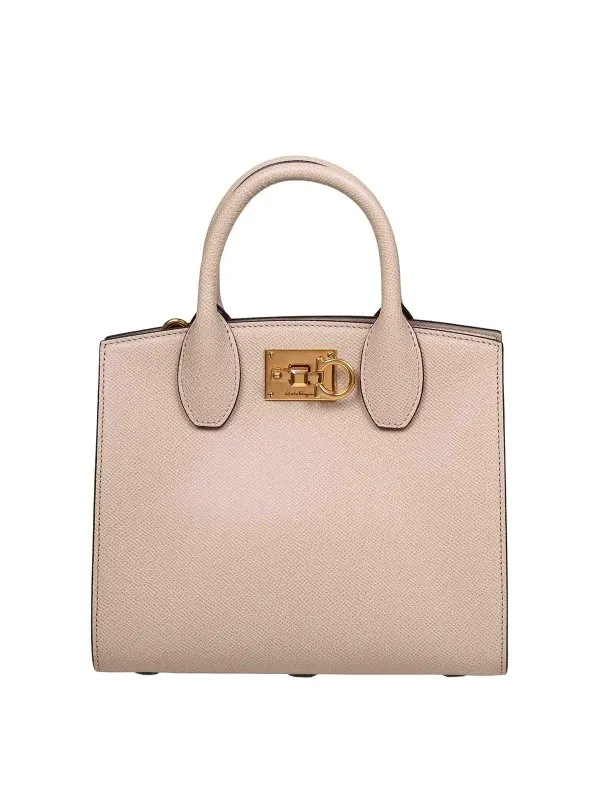 Ferragamo Sac Bandoulière - Beige - Beige - Femme | STBOXMINI