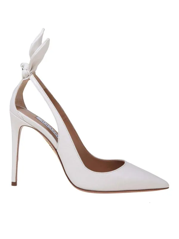 Aquazzura Chaussures À Talon - Blanc - Blanc - Femme | DENMIDBRNAP