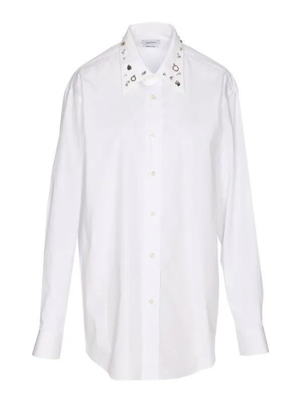 Alexander Mcqueen Chemise - Blanc - Blanc - Homme | 828875QNAAX9000