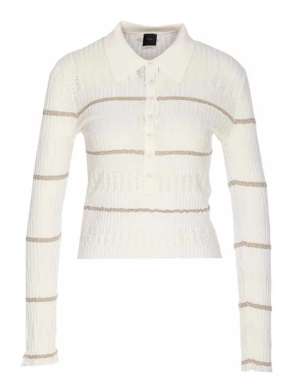 Pinko Polo - Blanc - Blanc - Femme | 1047372FCZ05 | thebs.com