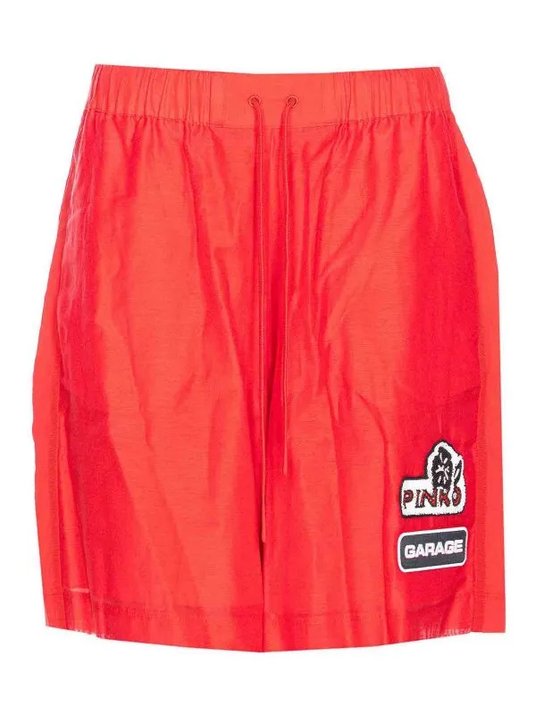 Pinko Short - Rouge - Rouge - Femme | 1052432M7RA1 | thebs.com