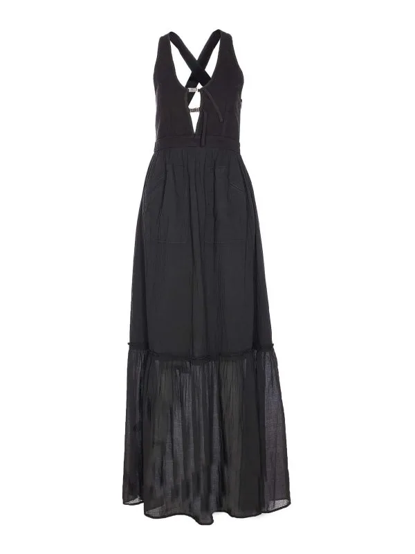 Pinko Robe Au Genou - Noir - Noir - Femme | 1052542MIZ99