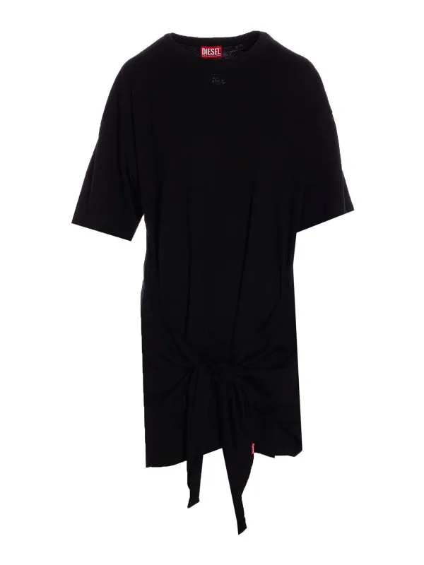 Diesel Robe Au Genou - Noir - Noir - Femme | A192320NIAX9XX