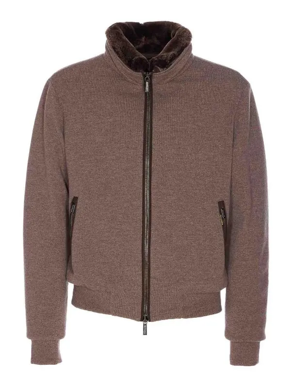 Moorer Blouson Rembourré - Marron - Marron | BELLATIMRWU0253