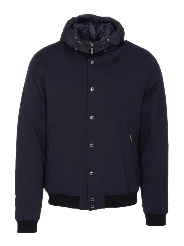 Moorer Blouson Rembourré - Bleu - Bleu - Homme | CALLUMTZU0402