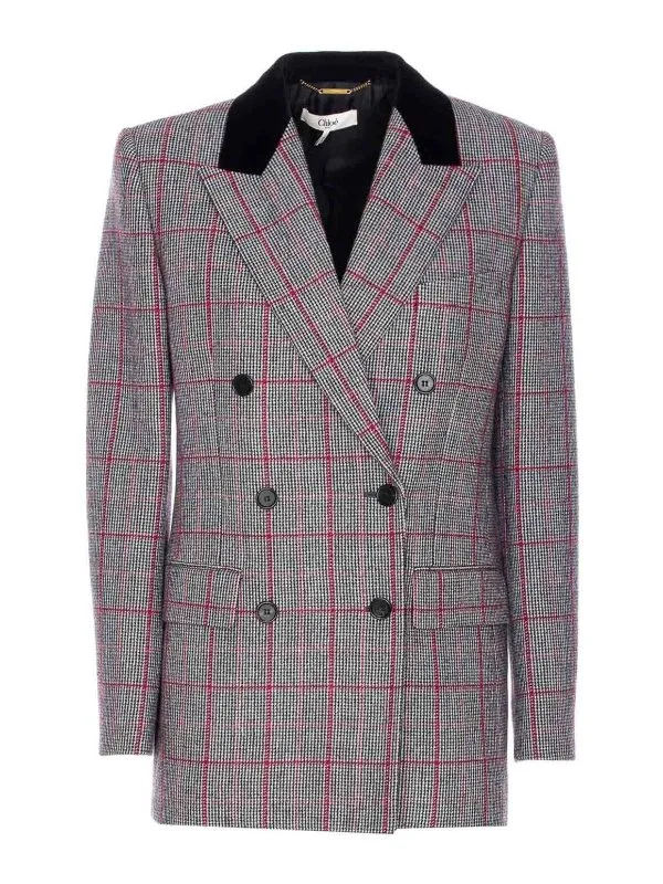 Chloe' Veste Casual - Gris - Gris - Femme | 25AVE64097905