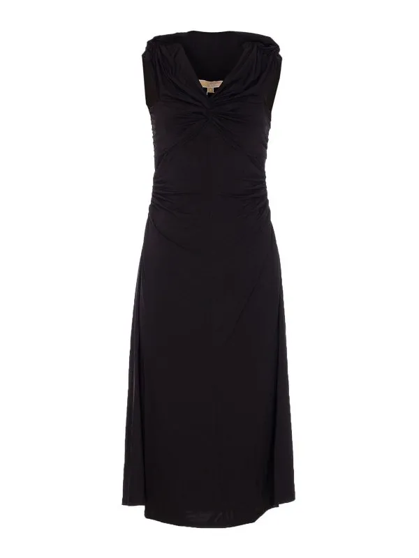 Michael Michael Kors Robe Au Genou - Noir - Noir | MT5831DH69001