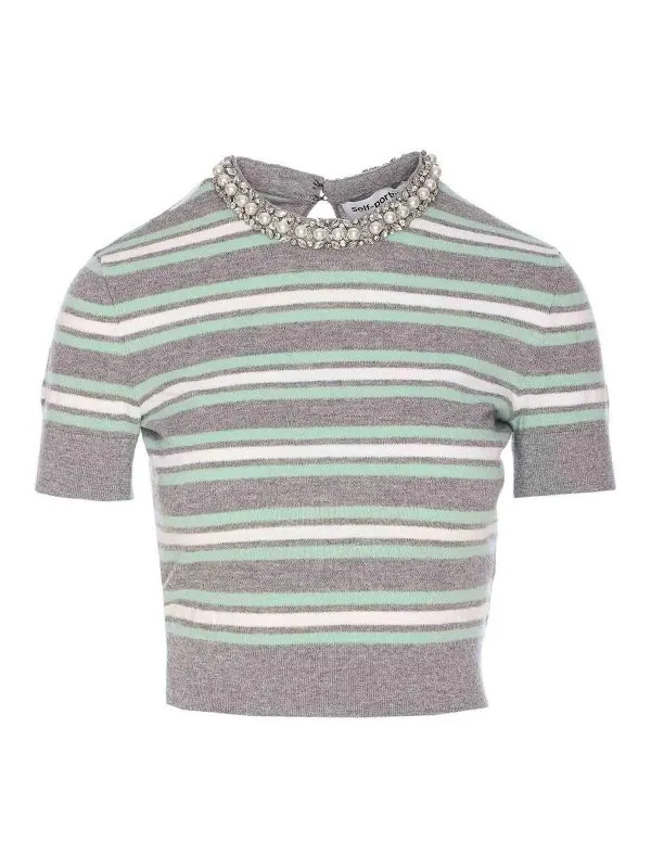 Self Portrait Top - Multicolore - Multicolore - Femme | 050TGREY