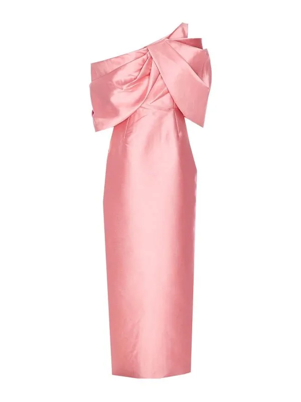 Solace London Maxi Robe - Couleur Chair - Femme | OS44006POWDERPINK