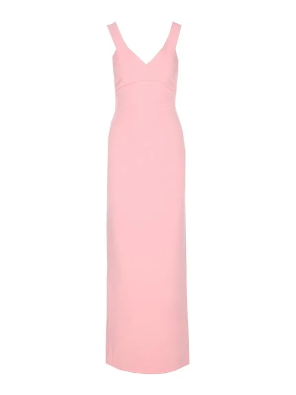 Solace London Maxi Robe - Couleur Chair - Femme | OS44044POWDERPINK