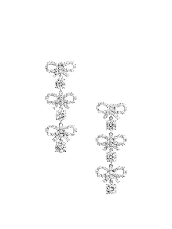 Self Portrait Boucles D'Oreilles - Argent - Argenté | 612ESILVER