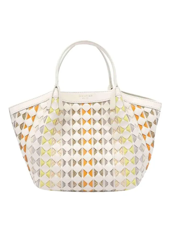 Serapian Sac Cabas - Blanc - Blanc - Femme | SRMDAWLL684519T093
