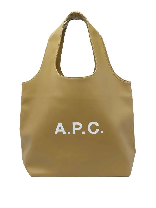 A.P.C. Sac Cabas - Vert - Vert - Femme | PUAATM61565KAD