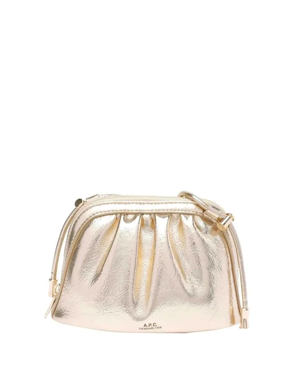 A.P.C. Sac Porté Épaule - Or - Or - Femme | PUABZF61765RAN