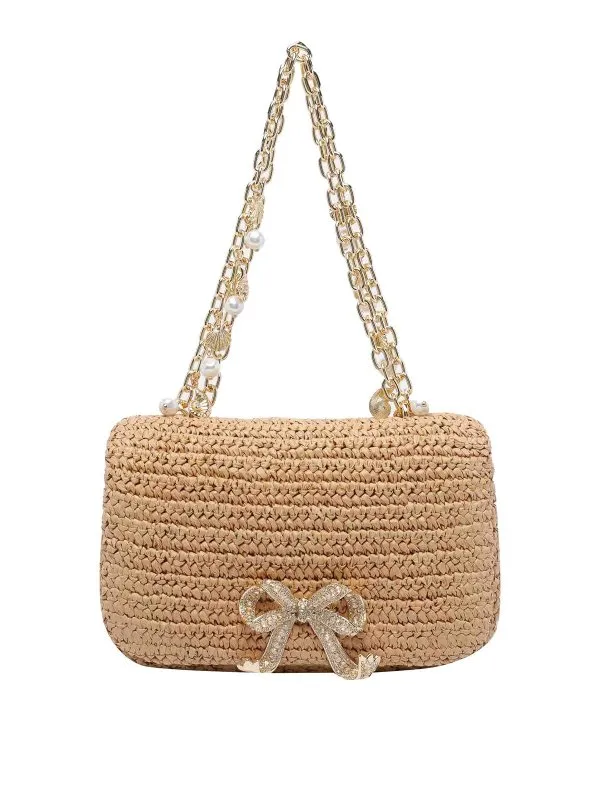 Self Portrait Sac Porté Épaule - Beige - Beige - Femme | 310BROWN