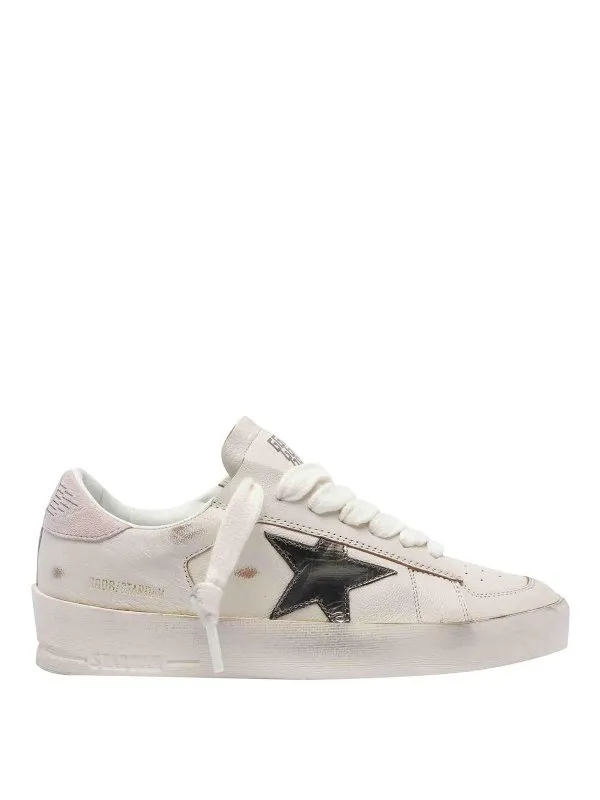 Golden Goose Baskets - Blanc - Blanc - Femme | GWF00128F00727682942