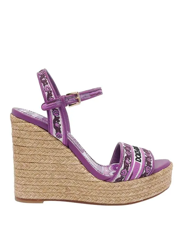 Dolce & Gabbana Espadrilles - Violet - Violet | CZ0318AV804I03TN