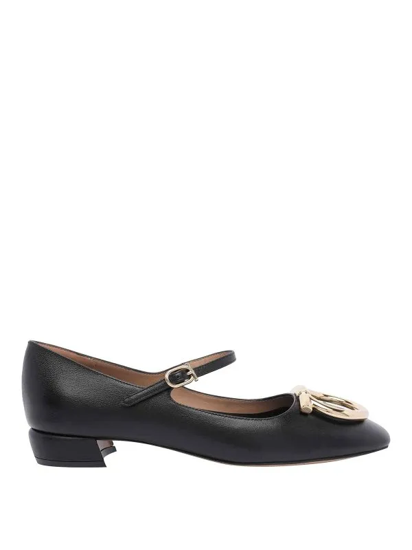 Ferragamo Ballerines - Noir - Noir - Femme | 78521901K512NERO