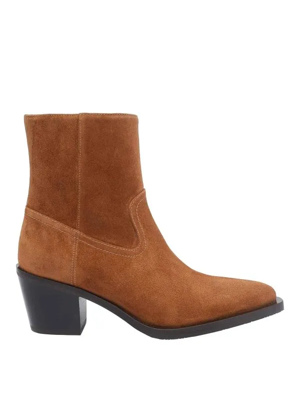 Stuart Weitzman Bottines - Marron - Marron - Femme | SK186SKDWF3