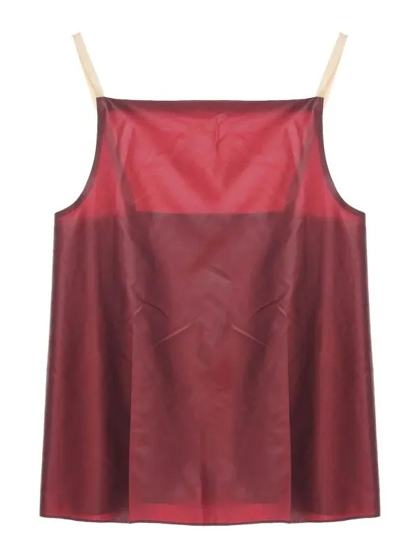 Carven Top - Rouge - Rouge - Femme | 6251K21378RUBY | thebs.com